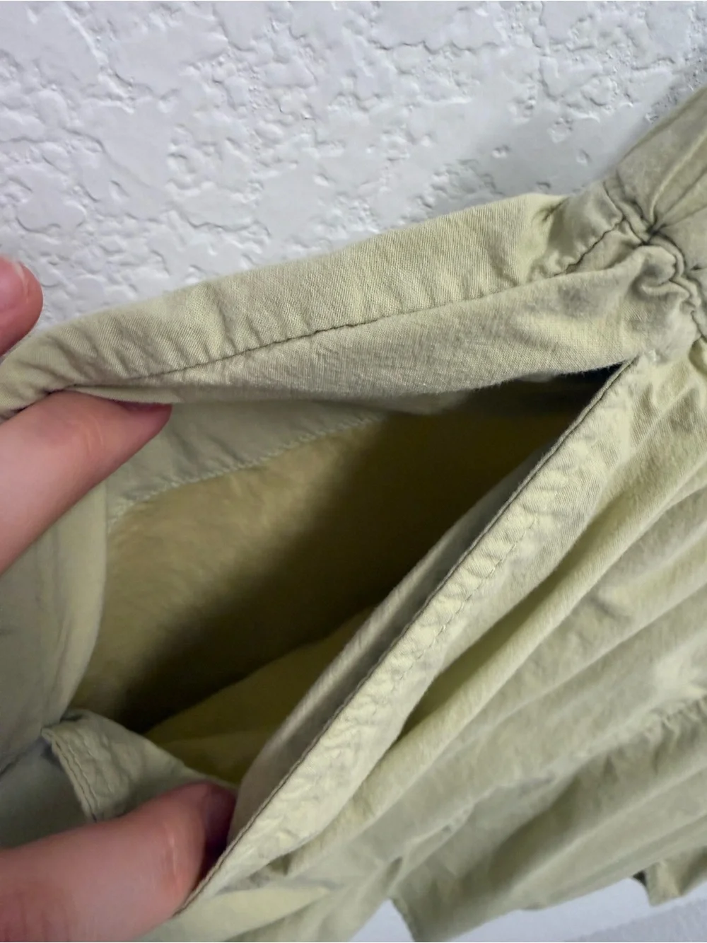Madewell Light Olive Pull On Shorts